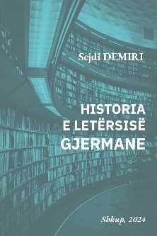 Cover of Historia e letërsisë gjermane