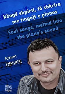 Cover of Këngë shpirti, të shkrira me tingujt e pianos
